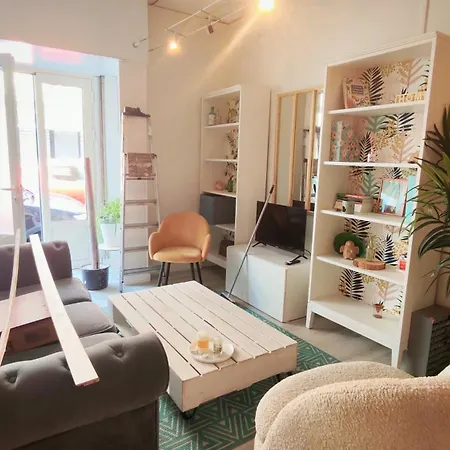 New! Cosy Plume Art- T3 - Centre - Quartier Halles De Apartamento